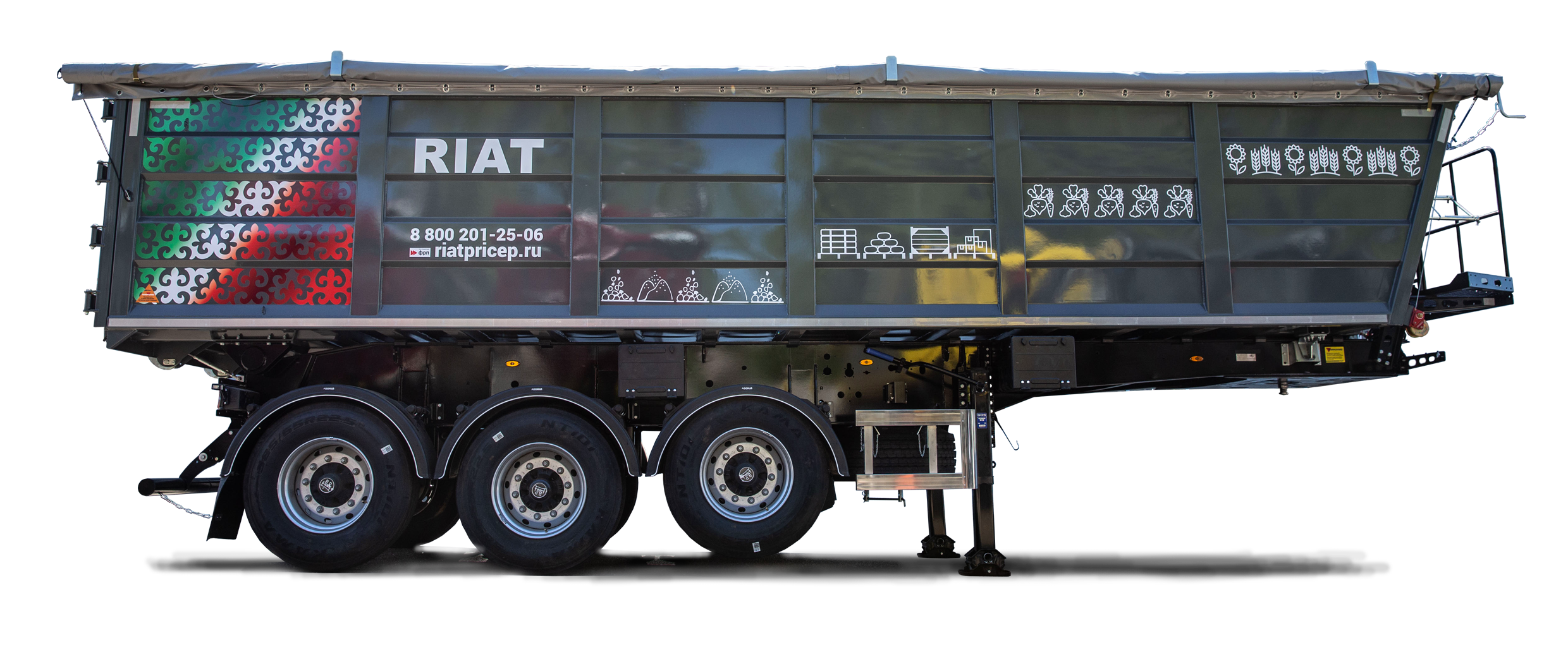 САМОСВАЛЬНЫЕ ПОЛУПРИЦЕПЫ ТИПА BOX TYPE