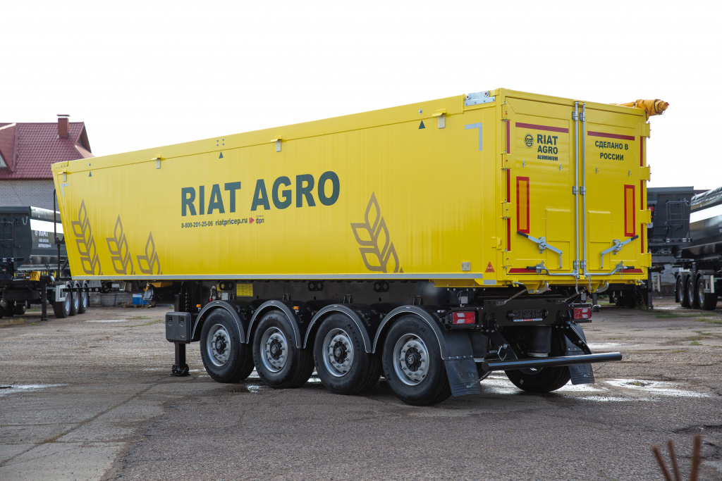 Алюминиевый полуприцеп РИАТ
