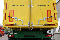 Самосвальный полуприцеп 924940-45A.NDK с алюминиевой платформой объемом 45 куб. м
